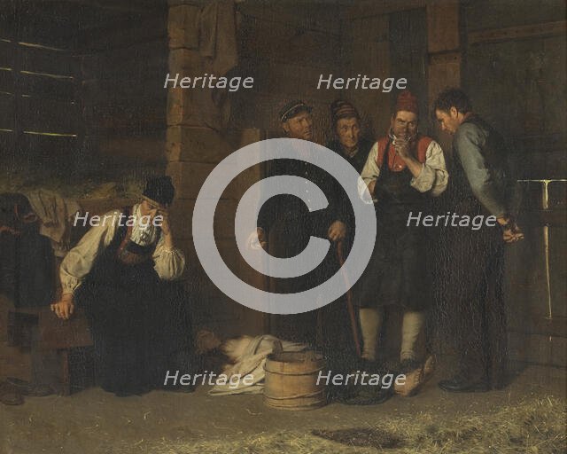 Confrontation, 1878. Creator: Carl Frederik Sundt-Hansen.