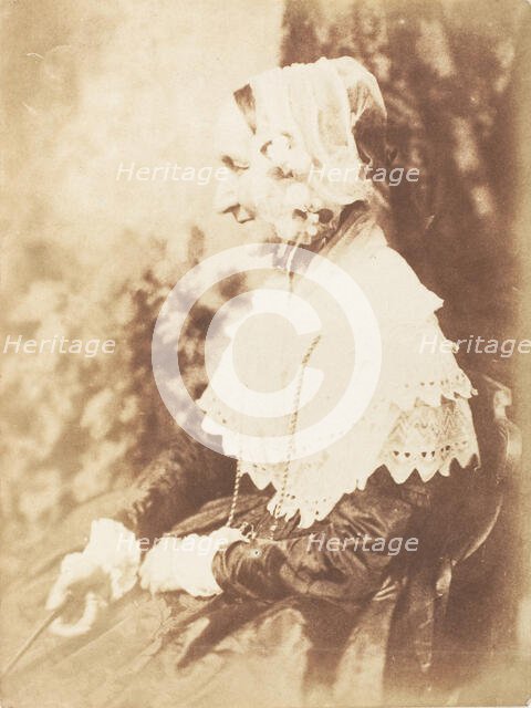 Mrs. Rigby, 1843-47. Creators: David Octavius Hill, Robert Adamson, Hill & Adamson.