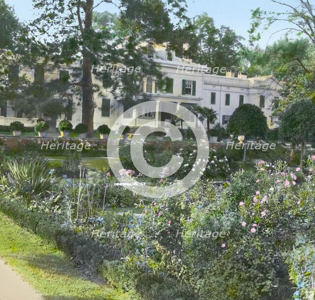 "Drumthwacket," Moses Taylor Pyne house, 354 Stockton Road, Princeton, New Jersey, 1911. Creator: Frances Benjamin Johnston.