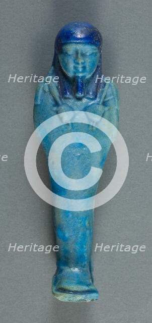 Shabti, Egypt, Late Period, Dynasty 30 (380 BCE-343 BCE). Creator: Unknown.