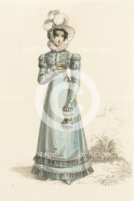 Fashion Plate (Carriage Dress), 1821. Creator: John Bell.
