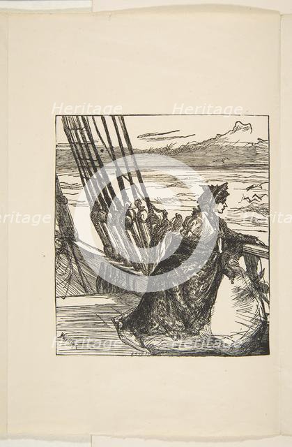 The Major's Daughter (for "Once a Week," June 21, 1862), 1862. Creator: Joseph Swain.