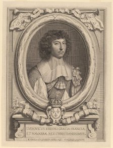 Louis XIV, 1660. Creator: Pierre Louis van Schuppen.