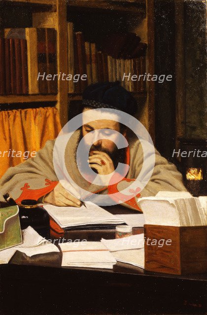 Portrait of Diego Martelli, 1870.