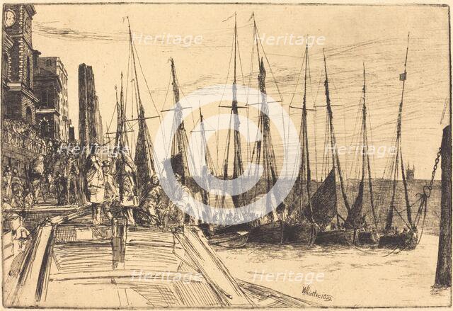 Billingsgate, 1859. Creator: James Abbott McNeill Whistler.