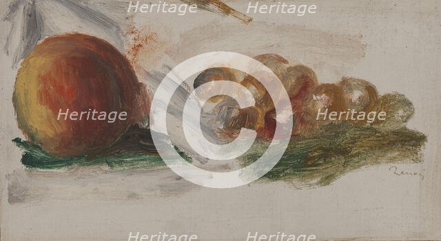 Pêche et raisins, c.1914. Creator: Pierre-Auguste Renoir.