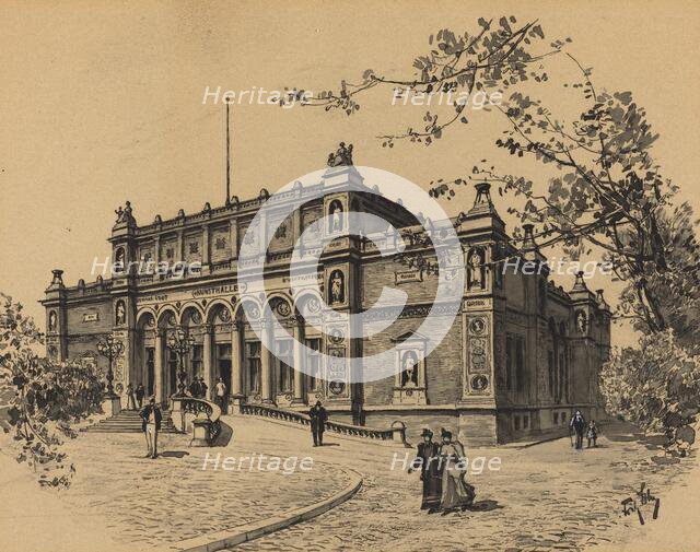 Kunsthalle, 1893. Creator: Fritz Stoltenberg.