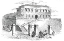 New Railway Station in Tithebarn-Street, Liverpool, 1850. Creator: Unknown.