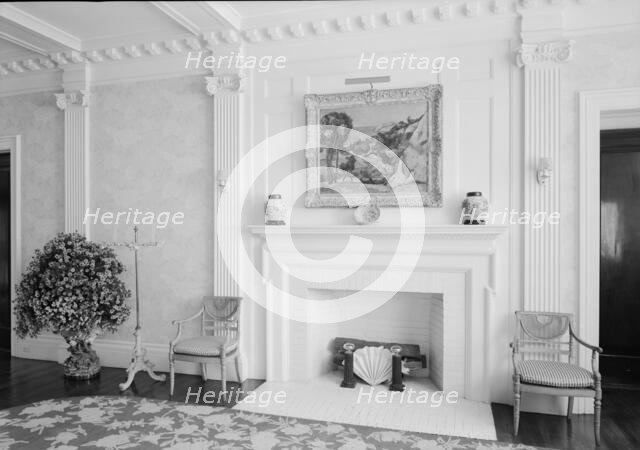 William S Paley, residence in Manhasset, Long Island, 1942. Creator: Gottscho-Schleisner, Inc.