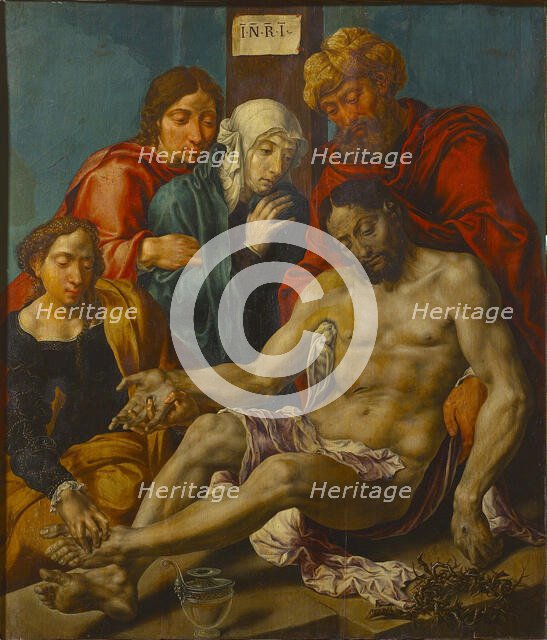 The Deposition. Creator: Heemskerck, Maarten Jacobsz, van (1498-1574).