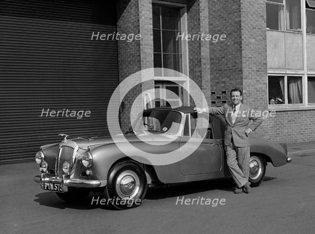 1955 Daimler Conquest Roadster by Hooper used in Norman Wisdom film "Up in the World". Creator: Unknown.
