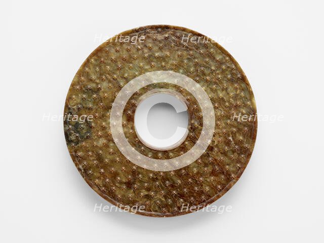 Disk (bi ?) with knobs, Late Neolithic period, 3300-2250 BCE. Creator: Unknown.