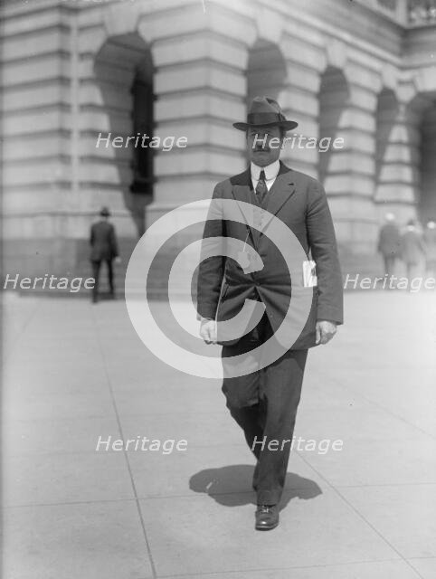 Frank Wheeler Mondell, Rep. from Wyoming, 1913. Creator: Harris & Ewing.