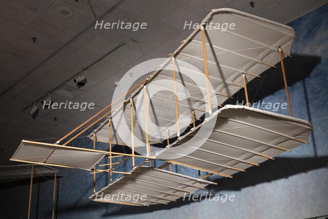 1900 Wright Glider (reproduction), 2003. Creator: Ken Hyde.