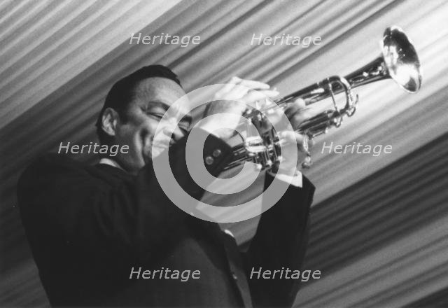 Buck Clayton, Manchester Jazz Festival, 1963. Creator: Brian Foskett.