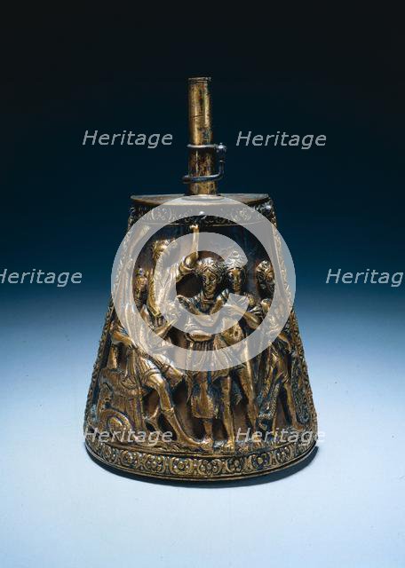 Powder Flask, c. 1590. Creator: Unknown.