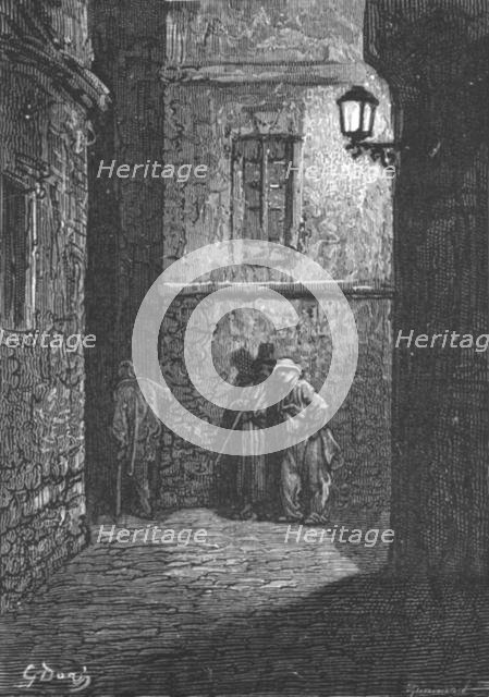 'Whitechapel - A Shady Place', 1872.  Creator: Gustave Doré.