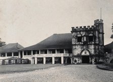 Kuching, Sarawak: the Astana, a partly castellated building, c1896. Creator: Unknown.