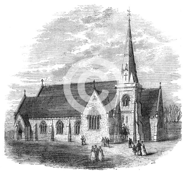 St. Jude's Church, Brockwell Park, Brixton, 1869. Creator: Unknown.