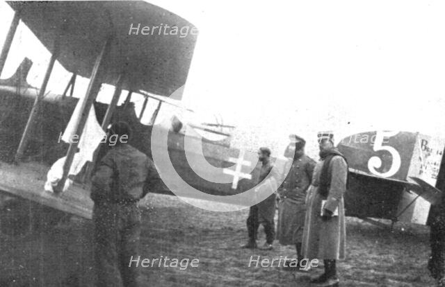''La Capitulation Allemande; Le depart du capitaine allemand von Geyer qui, le 11 novembre..., 1918. Creator: Unknown.