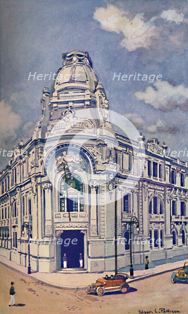 'Civil Police Headquarters, Rio', 1914. Artist: Unknown.