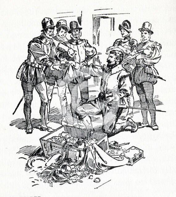 'She Yielded a Quantity of Precious Stones', c1929.  Creators: Howard Davie, Harry Payne.