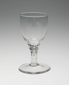 Wine Glass, England, January 26, 1795. Creator: Unknown.