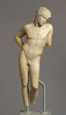 Statue of a Youth (\Narcissus\ type), 2nd century A.D. Creator: Unknown.