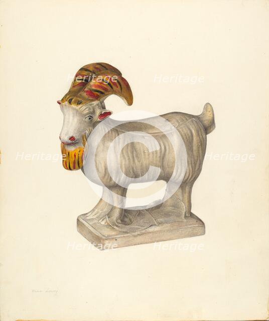 Goat, c. 1940. Creator: Mina Lowry.