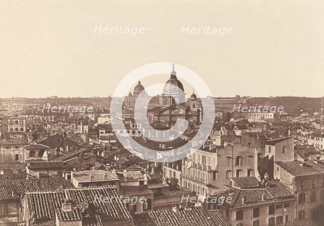 View of Rome, c. 1855. Creator: James Anderson.