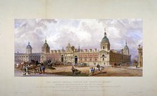 Smithfield Market, City of London, 1875.                                                  Artist: CF Kell