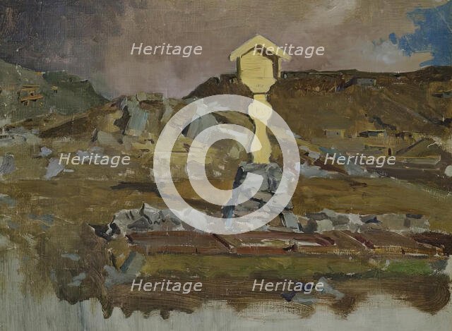 Soldier's grave, 1914/1918. Creator: John Quincy Adams.