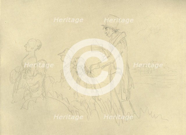 'Der jüdische Magister', mid-late 19th century, (c1924).  Creator: Carl Spitzweg.