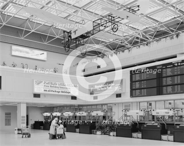 Birmingham Airport, Birmingham Maglev, Elmdon, Birmingham, Bickenhill, Solihull, 23/01/1985. Creator: Unknown.