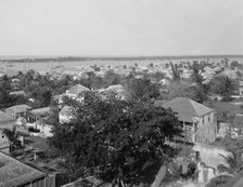 Nassau from the Royal Victoria, Bahama Islands, W.I., between 1900 and 1906. Creator: William H. Jackson.