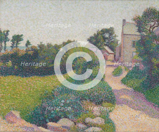 The Road in Sunlight, about 1887. Creator: Henri Delavallée.