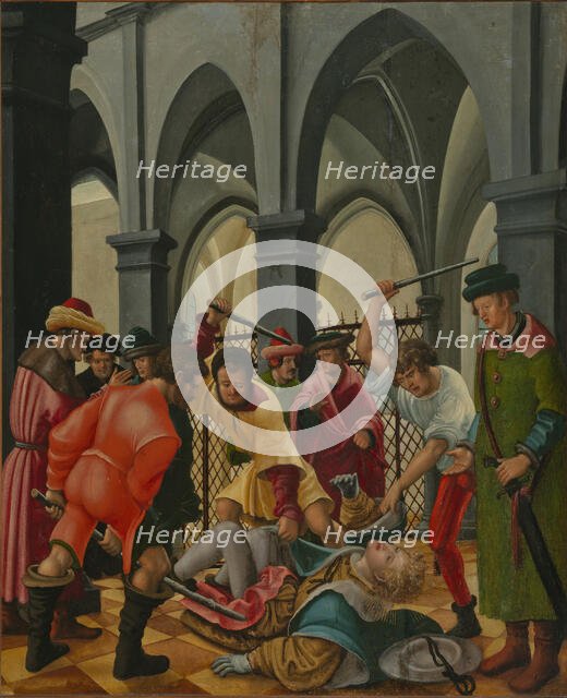 The Martyrdom of Saint Florian, ca 1516-1520. Creator: Altdorfer, Albrecht (c. 1480-1538).