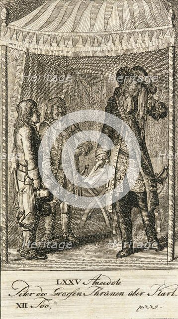 Original Anecdotes of Peter the Great, 1789. Creator: Daniel Nikolaus Chodowiecki.