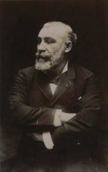 Portrait of Rodolphe Julian (1839-1907), c. 1890. Creator: Anonymous.