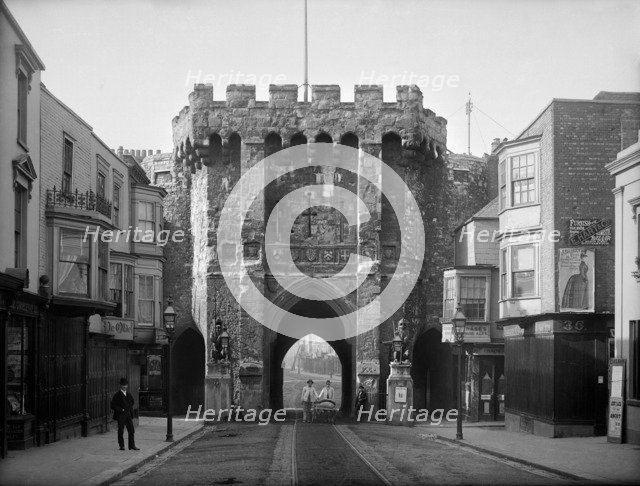 Bargate, Southampton, Hampshire, 1885. Artist: Henry Taunt.