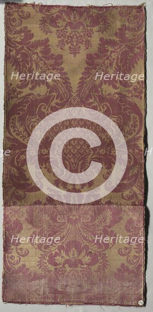 Length of Brocatelle Textile, late 17th-early 18th century. Creator: Unknown.
