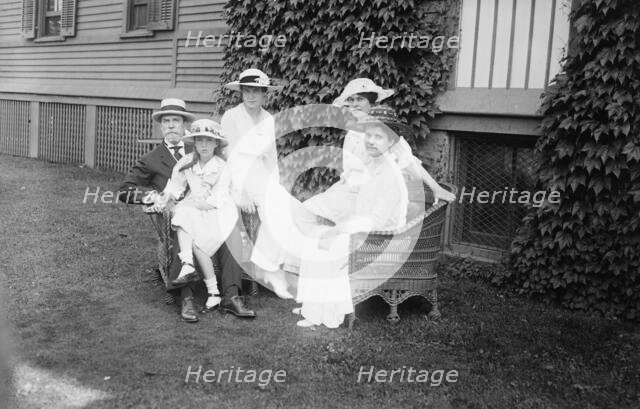 Hughes Family, 7/3/16, 1916. Creator: Bain News Service.