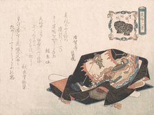 Souvenirs Covered with Wrapping Cloth, probably 1816. Creator: Unknown.