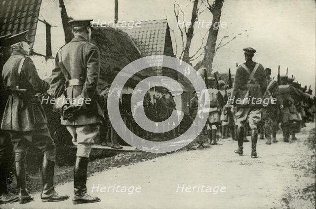'Off To The Trenches', (1919).  Creator: Unknown.