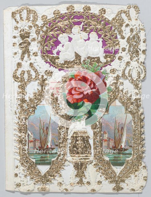 Valentine, 1850-1860. Creator: Anon.