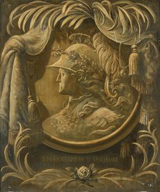 Portrait of Catherine II as Minerva, Second Half of the 18th century. Creator: Anonymous.