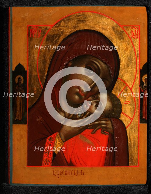 Our Lady of Korsun (Korsunskaya), Early 19th cen.. Artist: Russian icon  