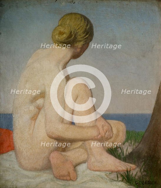 The Watcher, 1927-18. Creator: George Clausen.