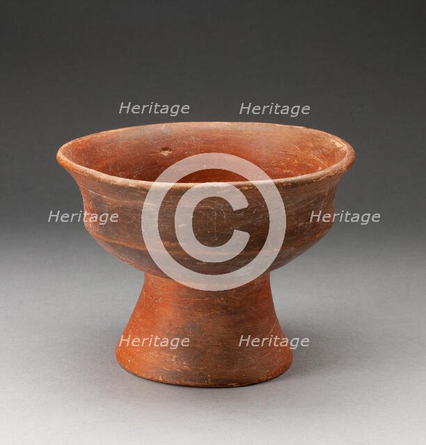 Footed Vessel, A.D. 200/700. Creator: Unknown.