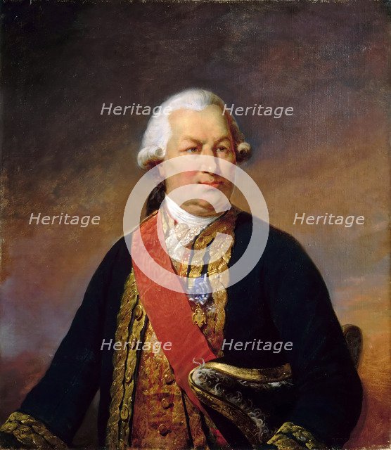 François Joseph Paul de Grasse (1722-1788). Artist: Mauzaisse, Jean-Baptiste (1784-1844)
